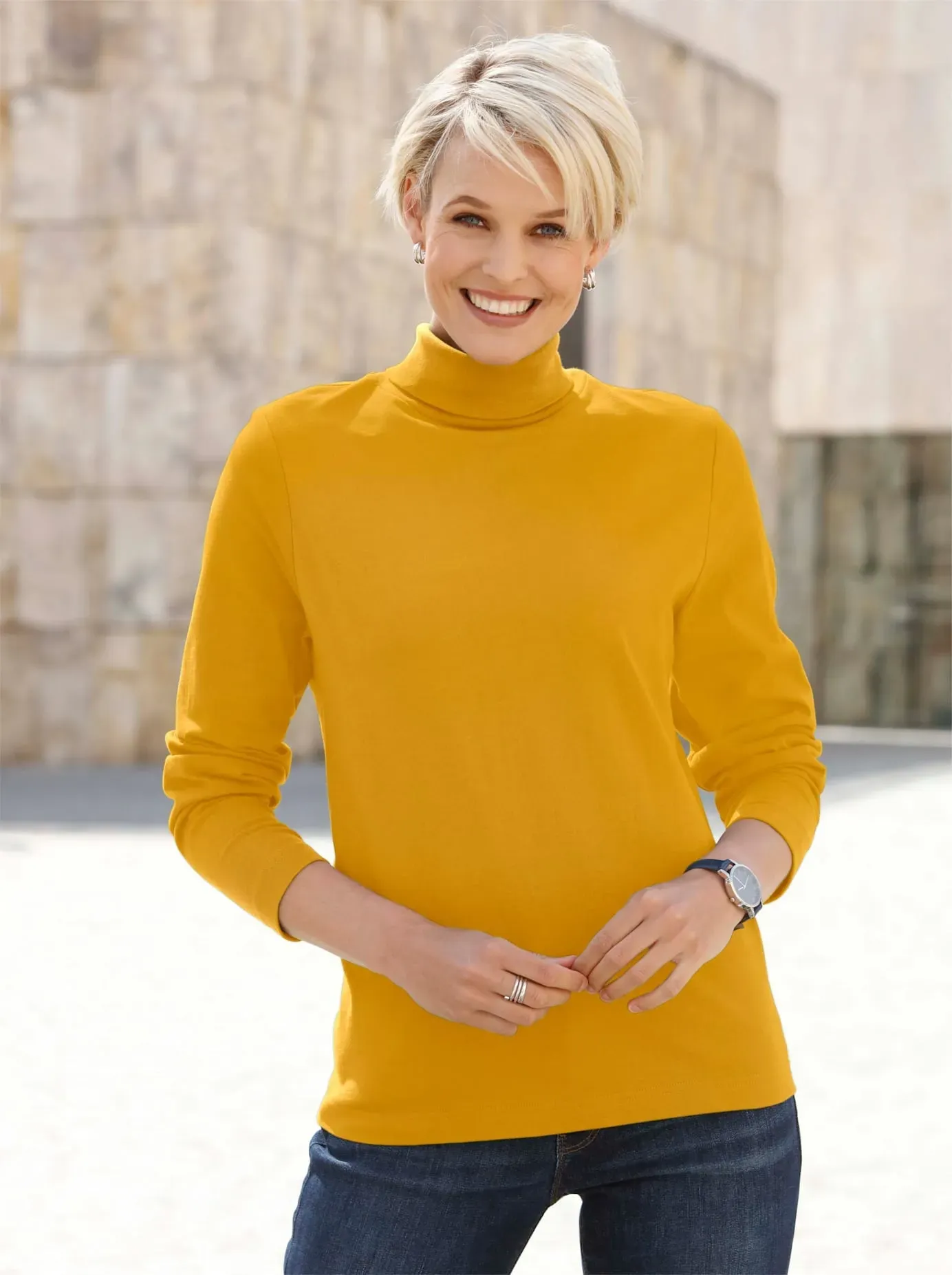 Rollkragenshirt CLASSIC BASICS 