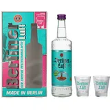 Berliner Luft Der Frische Pfefferminzlikör 18% Vol. 0,7l in Geschenkbox mit 2 Gläsern