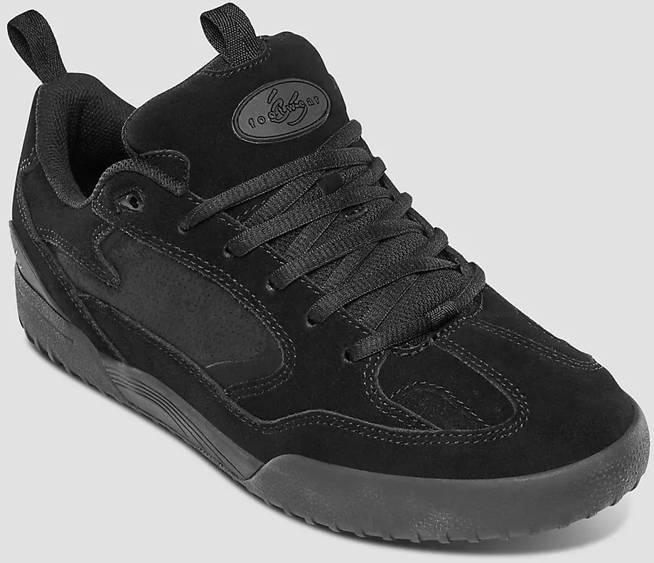 Es Quattro Skateschuhe black / black Gr. 10.5