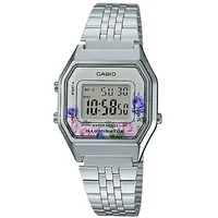 Casio Uhr Vintage Lady Steel Flowers LA-680WA-4CDF