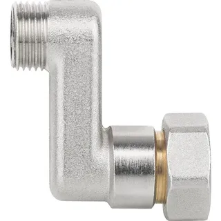 S-Anschluss mit Überwurfmutter, Eurokonus, [DN 15] 1/2'' AGx 3/4'' EK, 30mm Achsabstand