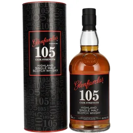 Glenfarclas 105 Cask Strength Highland Single Malt Scotch 60% vol 0,7 l Geschenkbox