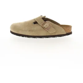 Birkenstock Boston Weichbettung Veloursleder taupe 37