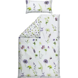 REDBEST Renforcé Wendebettwäsche in weiß | 135x200 cm - 40x80 cm