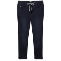 TOM TAILOR Damen Tapered Relaxed Fit Chino mit Stretch-Anteil in marineblau, Marine, 46/28