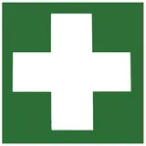 Metafranc Hinweisschild Verbandskasten 150 x 150 mm nachleuchtend