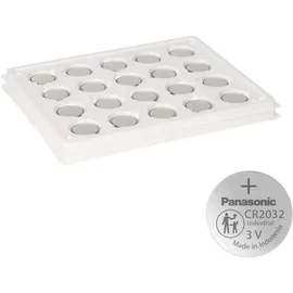 Panasonic 40x Panasonic CR2032 Batterie Lithium Knopfzelle CR2032BS Bulk