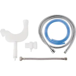 Tropf-Wasser Auffangsystem (Ausführung: Tropf-Wasser Auffangsystem mit flex. Schlauch aus MS 1500mm DN15 1/2'')