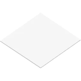 Vevor Deckenfliesen 12er-Pack 24 x 24 Zoll PVC-Schaumstoff feuerfest glattes Weiß