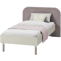 Mirjan24 JUGENDBETT, Kaschmir, Rechteckig, 90x200 cm, Kinder- & Jugendzimmer,