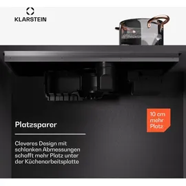 Klarstein AirJet Induktionskochfeld mit Dunstabzug