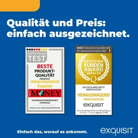 Exquisit RKS325-V-H-161E Retro-Kühlschrank (229 l, 1465 mm hoch, Grau)