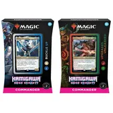 Wizards of the Coast Magic The Gathering Kamigawa Neon Dynasty Commander Deck Upgrades Unleashed englisch