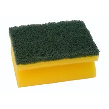 Neutralware Schwamm 7x9,5x4cm Griffleiste gelb/grün