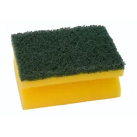 Neutralware Schwamm 7x9,5x4cm Griffleiste gelb/grün