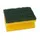 Neutralware Schwamm 7x9,5x4cm Griffleiste gelb/grün