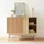 [en.casa] Sideboard Landskrona 115x40x90 cm Eichenoptik