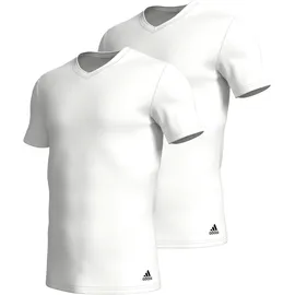 adidas T-Shirt 2er Pack weiß S