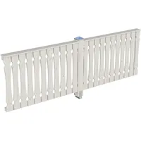 SKANHOLZ Brüstung Balkonschalung 305 x 96 cm weiß