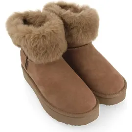 Gioseppo Damen Mendon Oxford-Stiefel, Taupe, 39 EU