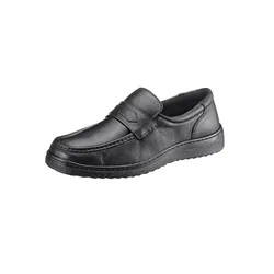 Slipper CLASSIC, Herren, Gr. 45, schwarz, Glattleder, sportlich, Schuhe