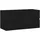 vidaXL Waschbeckenunterschrank Schwarz 90x38,5x45 cm Holzwerkstoff