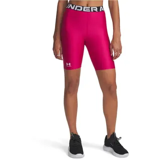 Under Armour Heatgear 8 ́ ́ Kurze Leggings - shaded Fuchsia White XL