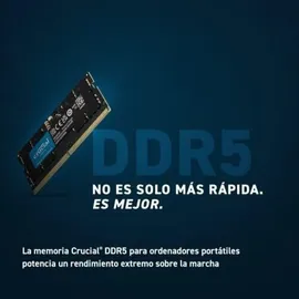 Crucial DDR5-4800 CL 40 SO-DIMM RAM Notebook Speicher CT8G48C40S5
