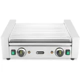HENDI Rollengrill – 2 Zonen, 14 Rollen, 230V/1230W, 566x640x(H)192mm