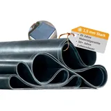 EPDM Dachfolie 1,5mm – Profi Dachbahn zur Flachdachabdichtung | 50+ Jahre Lebensdauer & 20 Jahre Materialgarantie | UV-beständige EPDM Folie für Gartenhaus, Carport, Garage & mehr (2,50m x 1,00m)