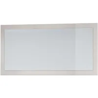 Vladon Spiegel, Sand, Holzwerkstoff, Rechteckig, 110x52x2 cm) Spiegel, Wandspiegel