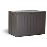 rg-vertrieb Gartenbox Auflagenbox 190L Truhe Box Gartentruhe Boarde Kissenbox Gartenkasten (Umbra)