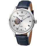 REGENT - GM-2215 - Armbanduhr - Automatik - Herrenuhr - Herren - Blau/Silber