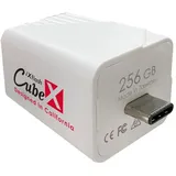 PioData iXflash Cube 256GB USB Type C, Auto Backup Fotos & Videos für iPhone & iPadPhoto, Apple MFi Certified