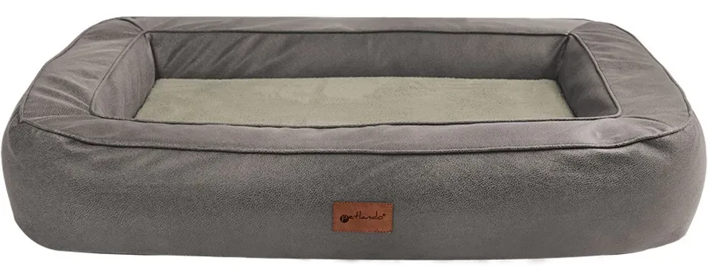 Petlando Hundebett Lissabon Ortho Stone - M: 80 x 55 x 17 cm