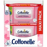 Cottonelle Feuchtes Toilettenpapier Sensitive Pflegend Feuchttücher 504 St
