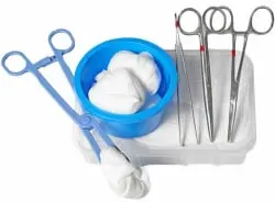 Fuhrmann Abszess-Fistel-Set, steril 370243 , 1 Karton = 12 Sets