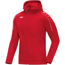 Jako Classico Kapuzenjacke rot 3XL