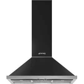 Smeg KPF9AN Wandhaube 90 cm Schwarz