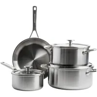 KitchenAid Topf-Set 4-tlg. 3 x Kochtopf + 1 x Stielkasserolle