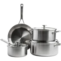 KitchenAid Topf-Set 4-tlg. 3 x Kochtopf + 1 x Stielkasserolle