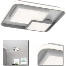H4L LED Deckenleuchte 3-flammig eckig weiß