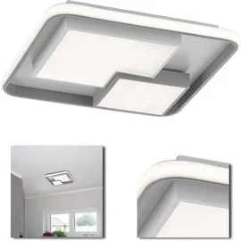 H4L LED Deckenleuchte 3-flammig eckig weiß
