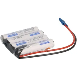 Panasonic Akkupack NiMH 4,8V 750mAh F1x4