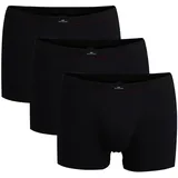 Götzburg Herren Pants, Vorteilspack - Single Jersey, Unterwäsche Set, Cotton Stretch Schwarz XXL
