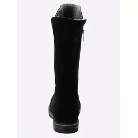 sheego Weitschaftstiefel Damen Schwarz 43