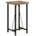 vidaXL Bartisch 55x55x107 cm Altholz Massiv und Eisen