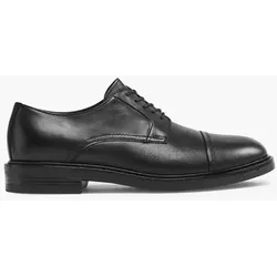 Leder Business Schnürer - Herren - schwarz