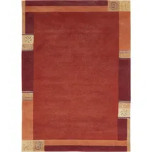 LUXOR LIVING Manali Nepalteppich 40 x 60 cm Rot