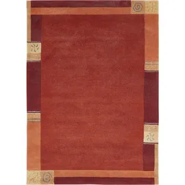 LUXOR LIVING Manali Nepalteppich 40 x 60 cm Rot